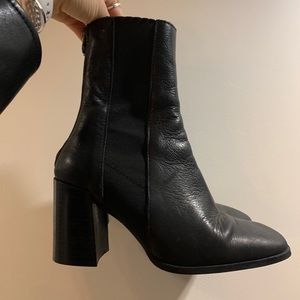 Honestly the cutest black booties